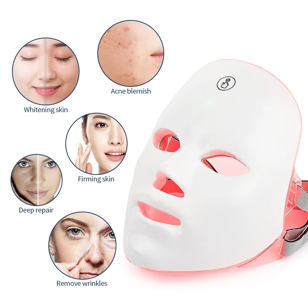 LED Photon Facial Mask Skin Rejuvenation