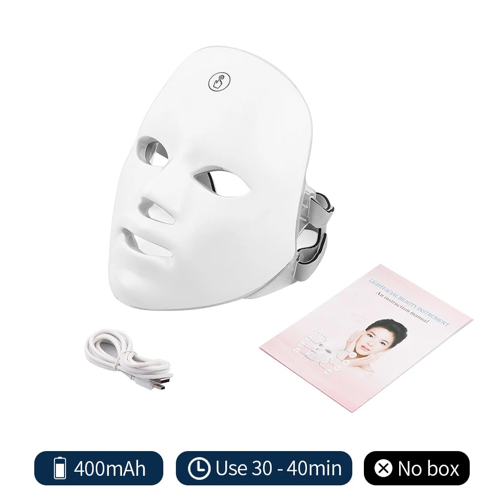 LED Photon Facial Mask Skin Rejuvenation